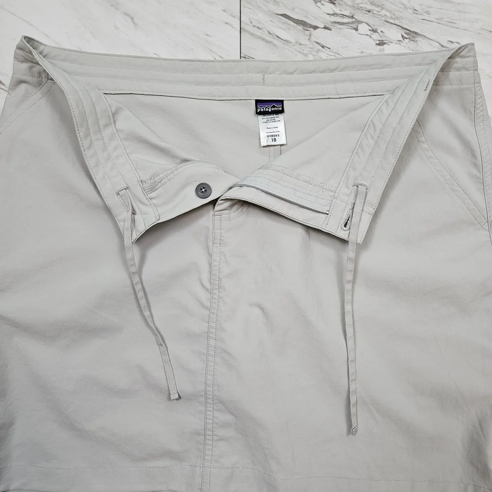 Patagonia Women's Size 10 Inter-Continental Hideaway Skirt Skort Active Cargo - Picture 8 of 16